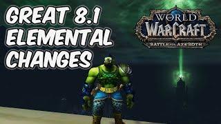 8.1 Elemental Shaman Changes - WoW BFA