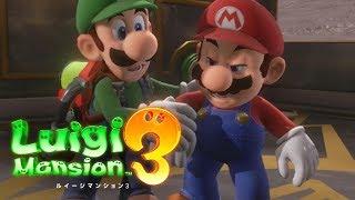 全ムービー集エンディングまで【ルイージマンション3】【攻略】【All Cutscenes】【Ending】【Luigis Mansion3】