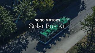 Solar Bus Kit  Sono Motors