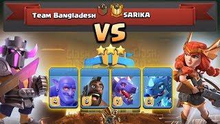 Home Of All Bangladeshi TOP War Clashers - Team Bangladesh vs SARIKA - Clash Of Clans