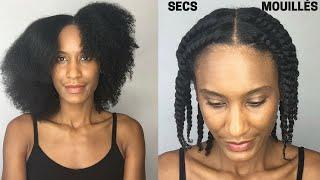 FLAT TWIST-OUT CHEVEUX MOUILLÉS VS CHEVEUX SECS  Olivia Rose