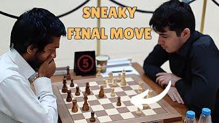 The Sneaky Final Move by Aravindh Chithambaram  7th Sharjah Masters 2024