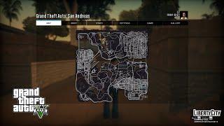 Полноценный Худ из GTA 5 для GTA San Andreas  GTA 5 Hud Beta