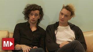 The 1975 talk Miley Cyrus weed & playing Anti-Christ live  Moshcam Interviews
