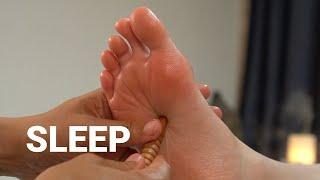 SLEEP REFLEXOLOGY  LADY IN HER 20s FATIGUE ALL OVER THE FEET RIGHT FOOT  20s FEMALE