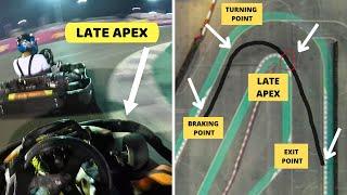 How to take a HAIRPIN in Karting tutorial