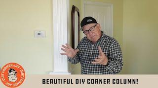 Beautiful DIY Corner Column