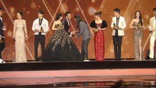 FANCAM 201220 Wang Yibo  Xiao Zhan ​​- Tencent Video All Star Night 2020