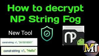 How to decrypt NP Manager string fog using Modder Hub