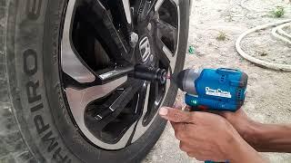 tes impact driver dongcheng buat buka mur ban mobil