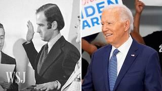 Biden Drops Out of Election A Look Back at 50-Year Career  WSJ