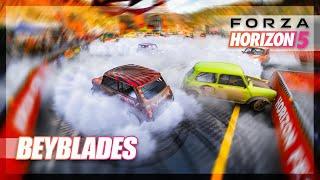 Forza Horizon 5 - Beyblades Challenge Funny Moments