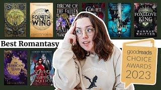 I Read the Best ROMANTASY Books of 2023   Goodreads Choice Awards Vlog