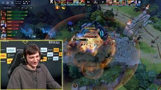 welcome to hell Artour -RTZ reaction after dying to Techies mines seconds after taking the aegis