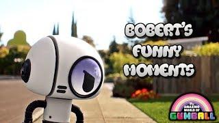 The Amazing World Of Gumball  Boberts Funny Moments