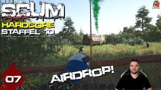 SCUM Hardcore 07  Airdrop Was ist da nur los ?  Let´s Play V0.95 Staffel 10 Deutsch 