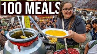 We Bought 100 Meals for Hungry People in Karachi Pakistan 
