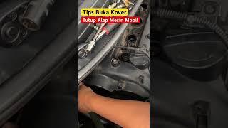 Gampang Cara Buka Kover Tutup Klep Mobil yang Keras #tutorial #picanto #bengkel #poleskacamobil