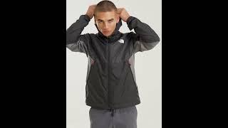 THE NORTH FACE Vent All Over Print Hooded Wind Jacket Shiny Black Men  JD Sports