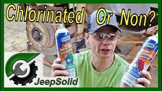 Brake Cleaner Non-Chlorinated vs Chlorinated