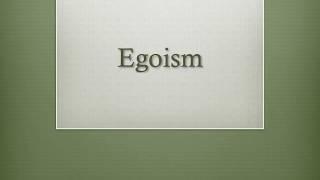 Egoism Altruism & Social Contract Theory