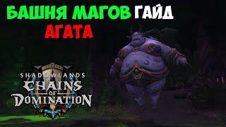 Башня Магов Агата Гайд  Прохождения за Фаер Мага в WoW ShadowLands 9.1.5