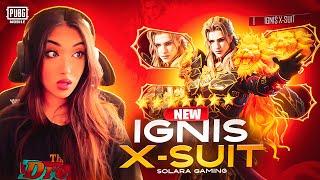 NEW IGNIS X-SUIT OPENING  SCORCHING BLESSING AMR  PUBG MOBILE