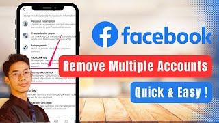 How to Remove Multiple Accounts on Facebook 