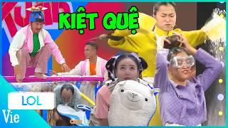 Lâm Vỹ Dạ ngất lịm loạt game TỐN SỨC NHẤT 7 NỤ ông chú Tiến Luật hết hơi vì tuổi già