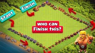 Longest Defense Formation vs All Max TROOPS  Clash of Clans