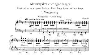 Edvard Grieg - Song Transcriptions Volume I op. 41 With score