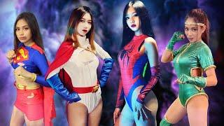 Super Heroine Action Highlights