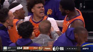 Cam Johnson 38 PTS Hits Game Winner vs Knicks 