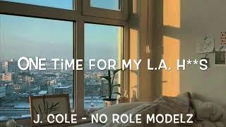 J. Cole – No Role Modelz Lyrics