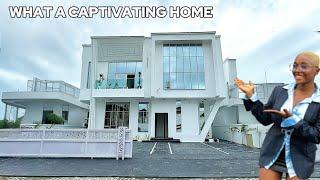 Inside a 5 bedroom automated luxury home in Chevron lekki