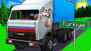 KAMYONCU OLUP MİLYONER OLDUM  - Minecraft