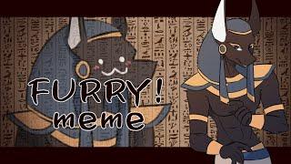 FURRY  {animation meme} Egyptian God Anubis
