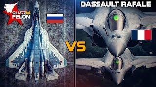 Dassault Rafale Vs Su-57  Meteor Vs R-37M  Digital Combat Simulator  DCS 