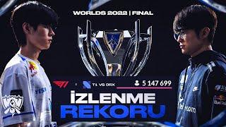 LOL TARİHİNİN EN ÇOK İZLENEN MAÇI  T1 VS DRX WORLDS 2022 FİNAL ANALİZ