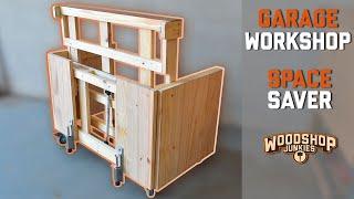 This Trolley Will Save Space In Your Small Woodworking Workshop