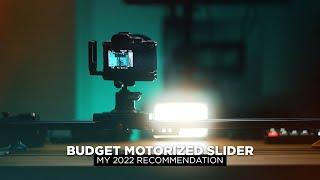 Is this the BEST 2022 budget motorized camera slider available?  GVM APP Slider