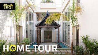 This Luxury Jaipur जयपुर Home Connects Two Families House Tour In Hindi