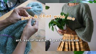 art social media & perfectionism  cozy chats