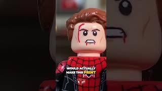 Unveiling the Shockingly Real Spider-Man LEGO Blood and All  #lego #legomarvel #spiderman