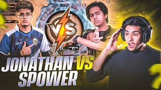  Jonathan vs SPower 1v1 Battle- Who is the Best Player of BGMI