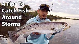 How To Catch Fish Before & After Storms Best Lures Spots & More