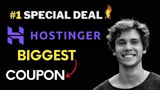 Hostinger Coupon CodeMAX Hostinger Promo Code Discount Deal