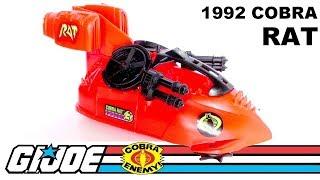 1992 Cobra RAT attack hovercraft G.I. Joe review