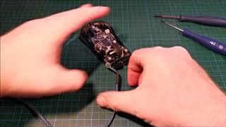 Roccat Burst pro - paracord mouse cable installation by CeeSA