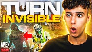 *NEW* INVISIBLE TRICK in SEASON 2 Apex Legends Mobile